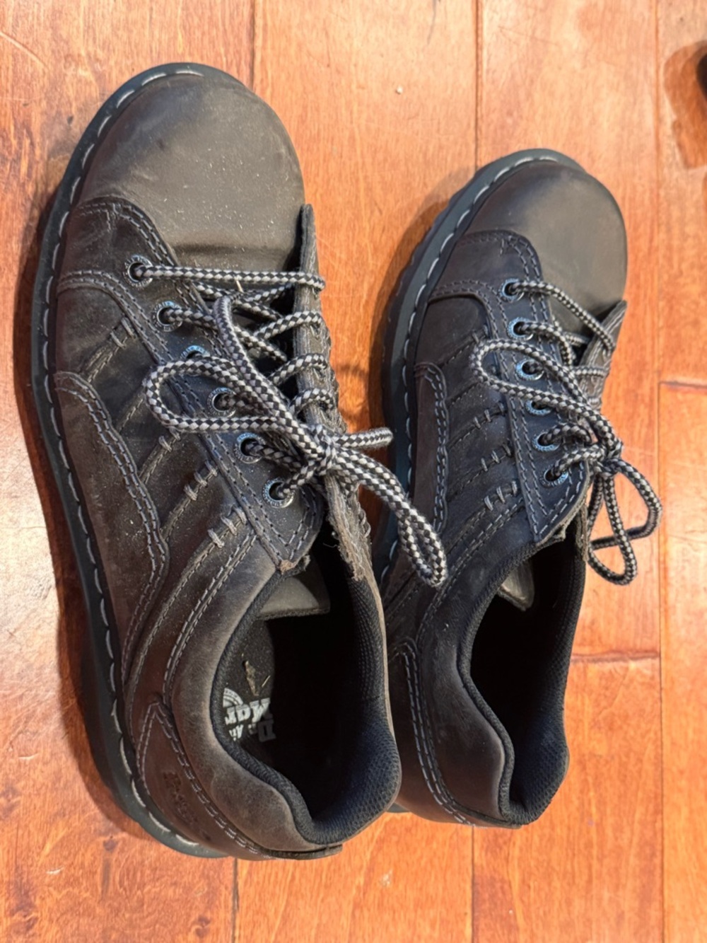 Dr. Martens Men's Black Lace-Up Oxford Shoes